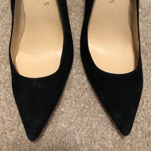 Talbots suede pumps